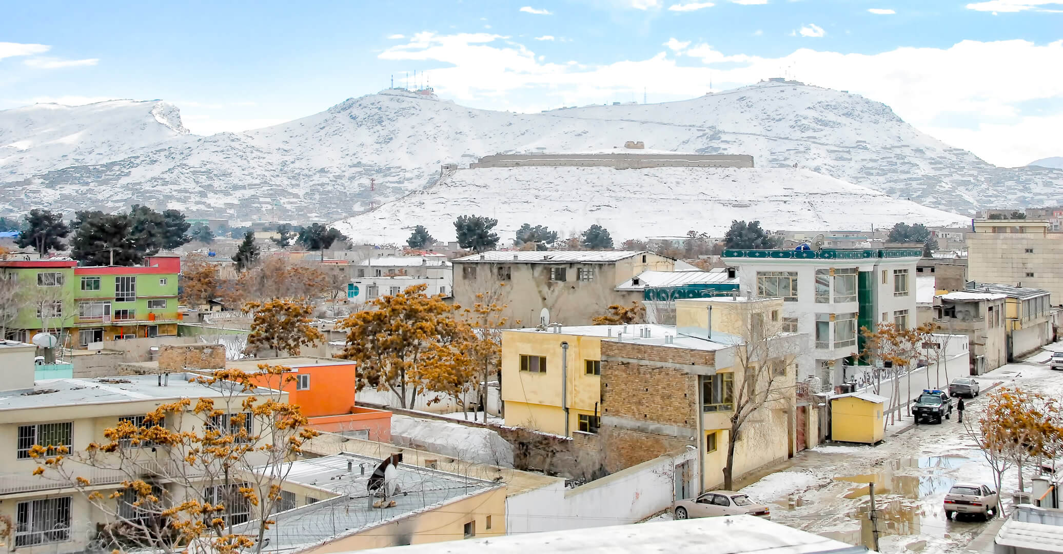 Winter in Kabul Afghanistan